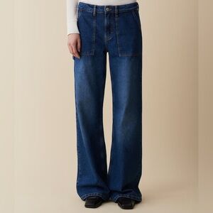 NWT Jeanerica Guell Flare Denim Jeans in ‘Vintage 71’ - Size 24-34 (runs large)